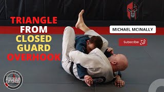 Triangle from Closed Guard Over Hook