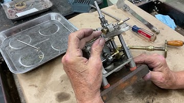 2223.  Finishing the work on the Pathe’ speed control. ￼