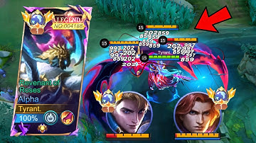 PLEASE ABUSE ALPHA HIGH TRUE DAMAGE BUILD 2025!! 💀(impossible epic comeback)