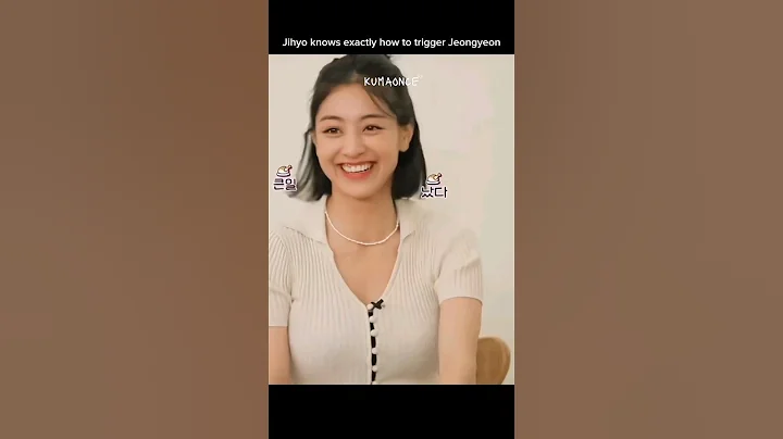 Teasing each other is their love language #ujb #twice #jihyo #jeongyeon