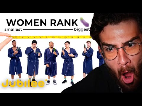 Thumbnail for Women Rank Men By Size | Hasanabi reacts to Jubilee
