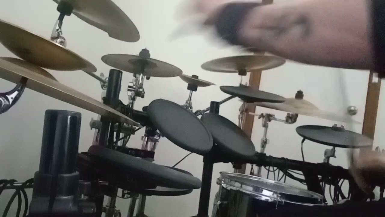 inverted one footed traditional blast beat @280 bpm