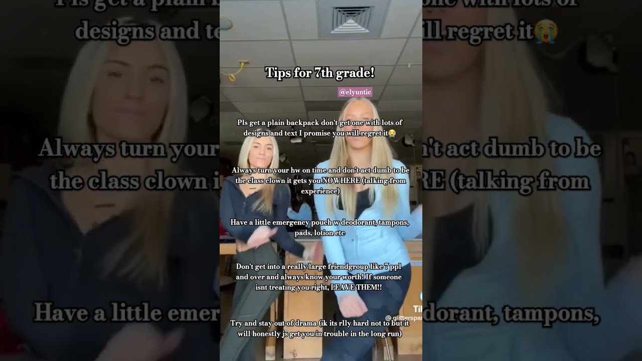 Tips For 7th Grade 