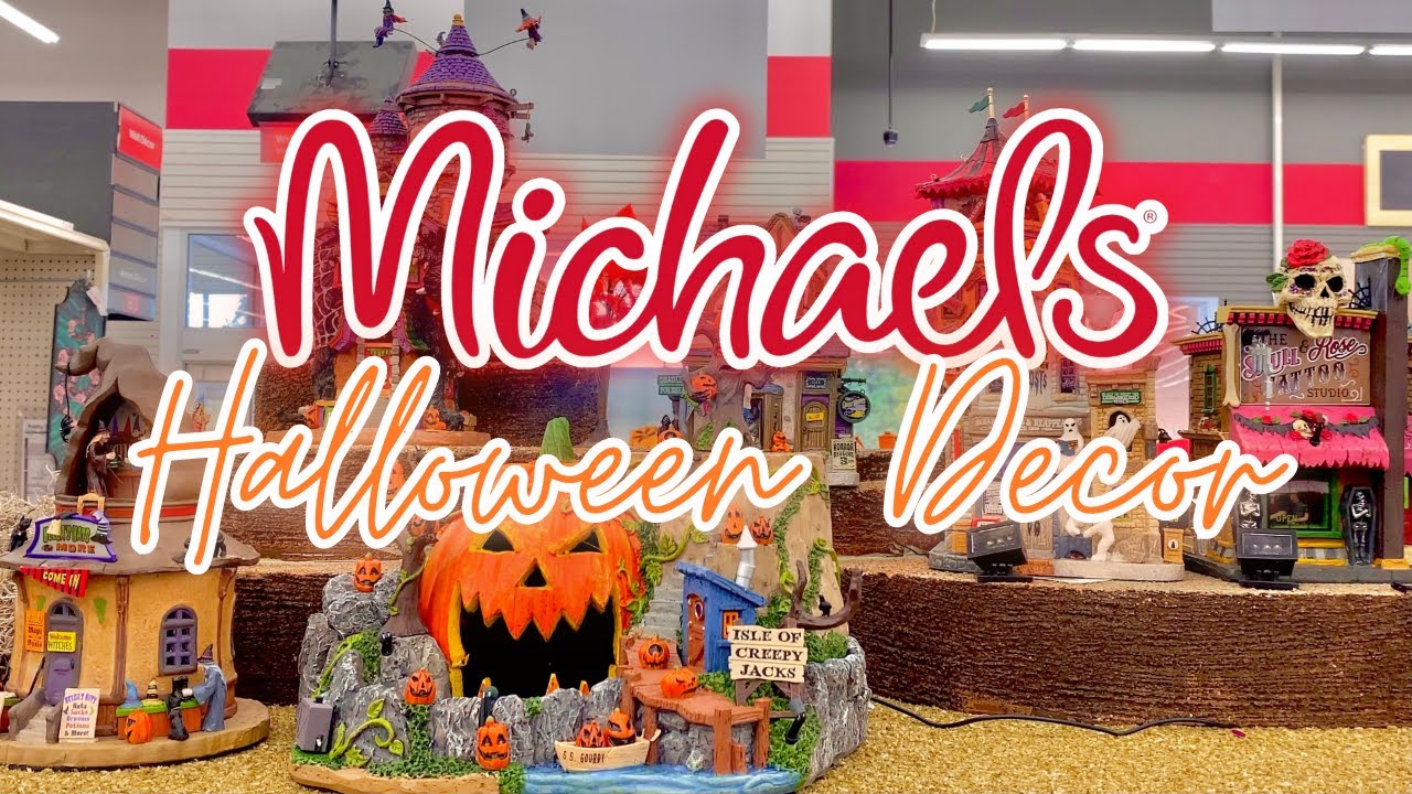 MICHAELS HALLOWEEN DECOR 2021 Shop With Me Michaels Walkthrough NEW