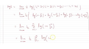 `lim_(n- gtoo)[(1+1/n^2)(1+2^2 /n^2)(1+3^2 /n^2)......(1+n^2 / n^2)]^(1/n)`