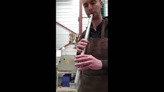 Pro low D whistle  testrun - Workshop demo