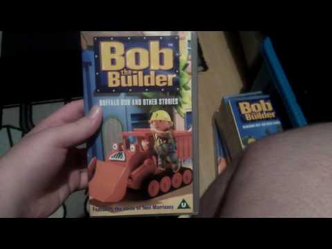 My updated version of my Bob the builder vhs and dvd collection 2020 version