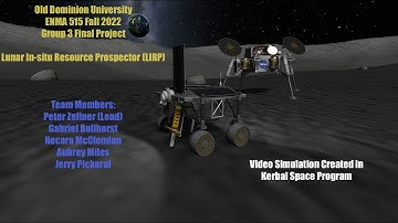 Lunar In-Situ Resource Prospector Concept