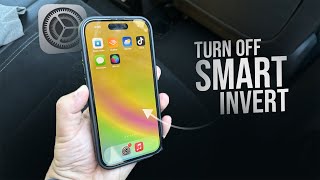 How to Turn Off Smart Invert on iPhone (tutorial)