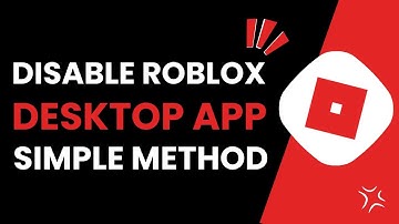 How To Disable Roblox Desktop App 2025