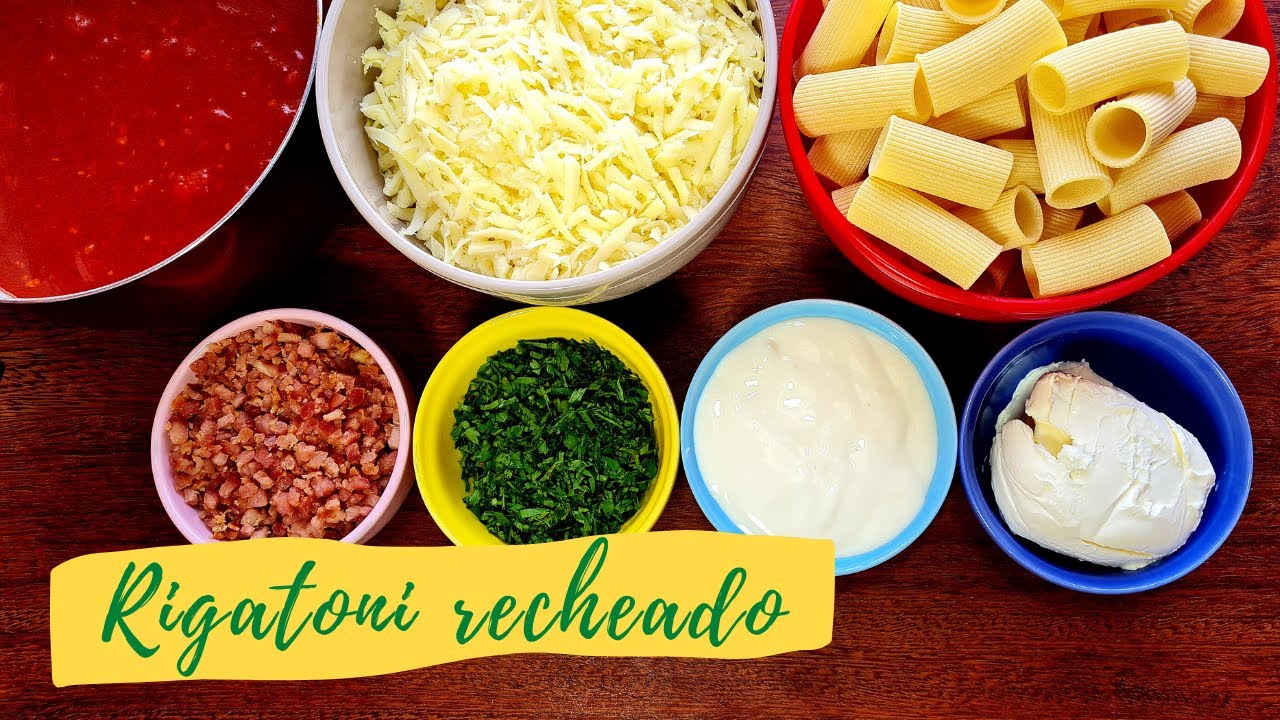Rigatoni recheado