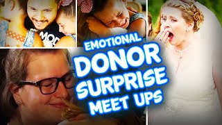 Bride Gets Most Tearful Surprise of her life | Donors \& Donor Recipients Surprise Each Other Part 2