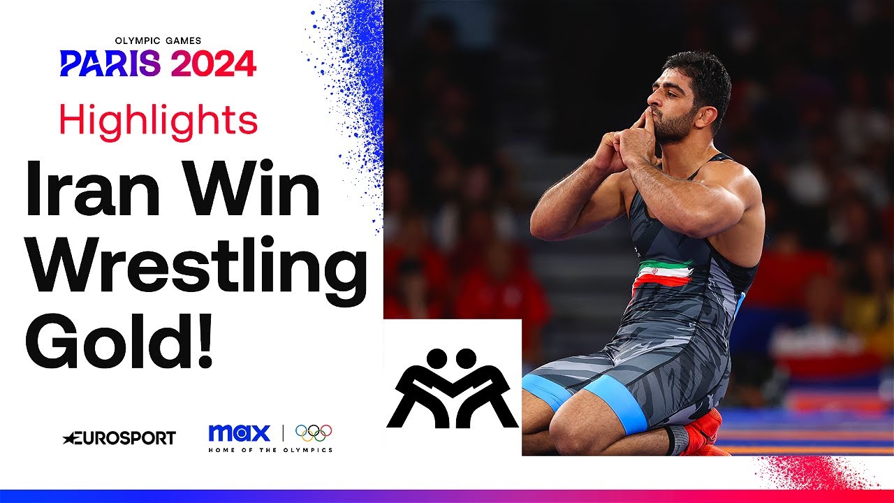 Wrestling: Iran's Mohammadhadi Saravi wins men's Greco-Roman 97kg title ...