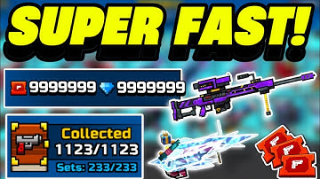 How To Get Weapons SUPER FAST! - Pixel Gun 3D