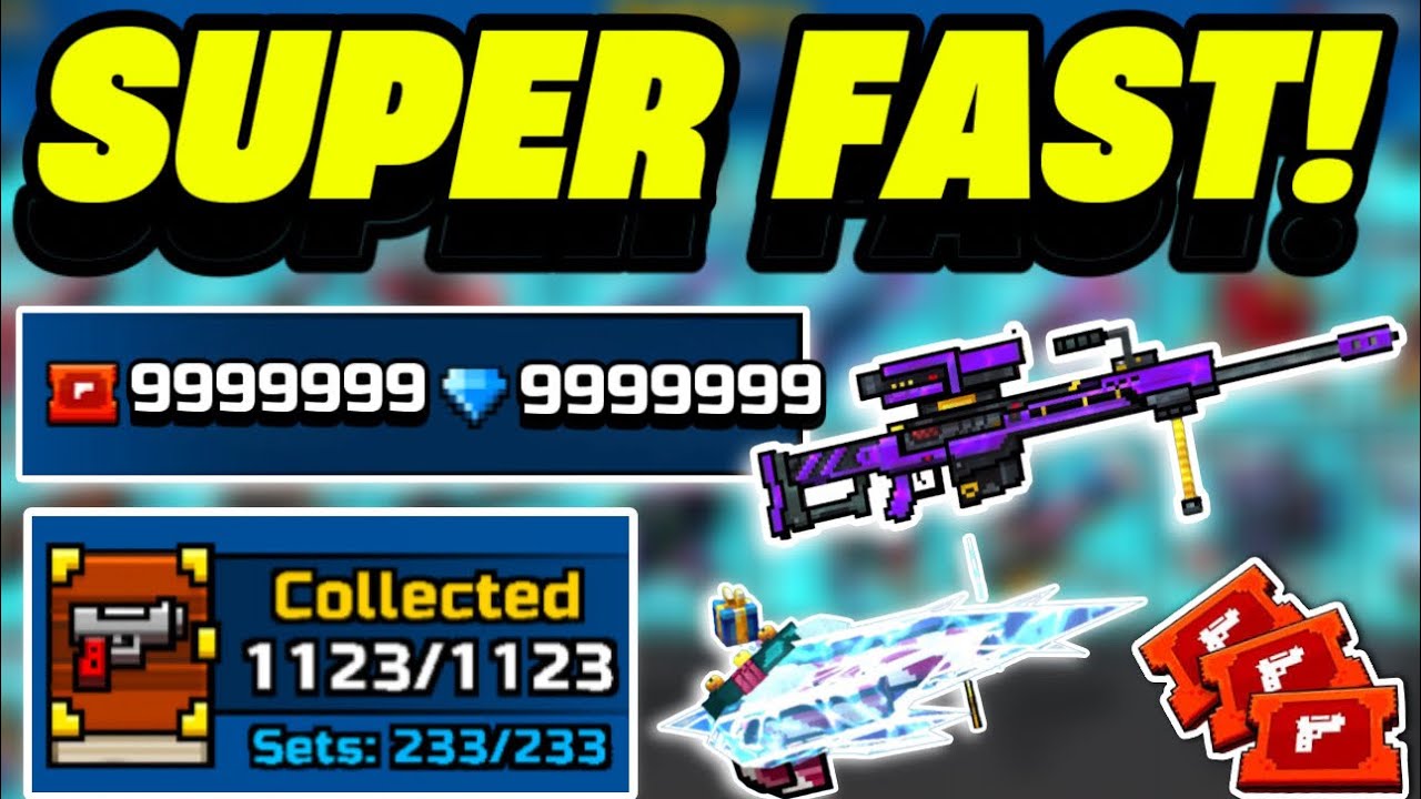 How To Get Weapons SUPER FAST! - Pixel Gun 3D - YouTube