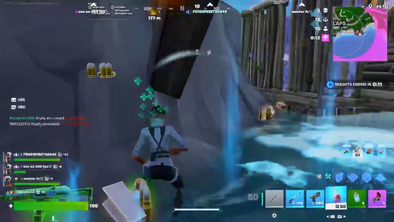 Playing fortnite with viewers and clipping 3 year olds...