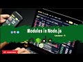 Modules In Node.js | Lecture 4 #Codingsstudio #coding