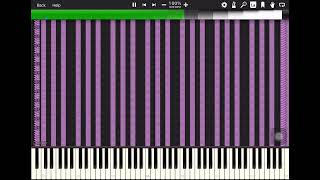 C major lag tester | .mid run in Synthesia