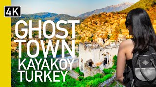 Strange Ghost Town Kayaköy Fethiye Turkey Guided Tour