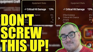 Crafting Event GUIDE! Get The Most You Can Out Of Your GEAR! EPIC SEVEN
