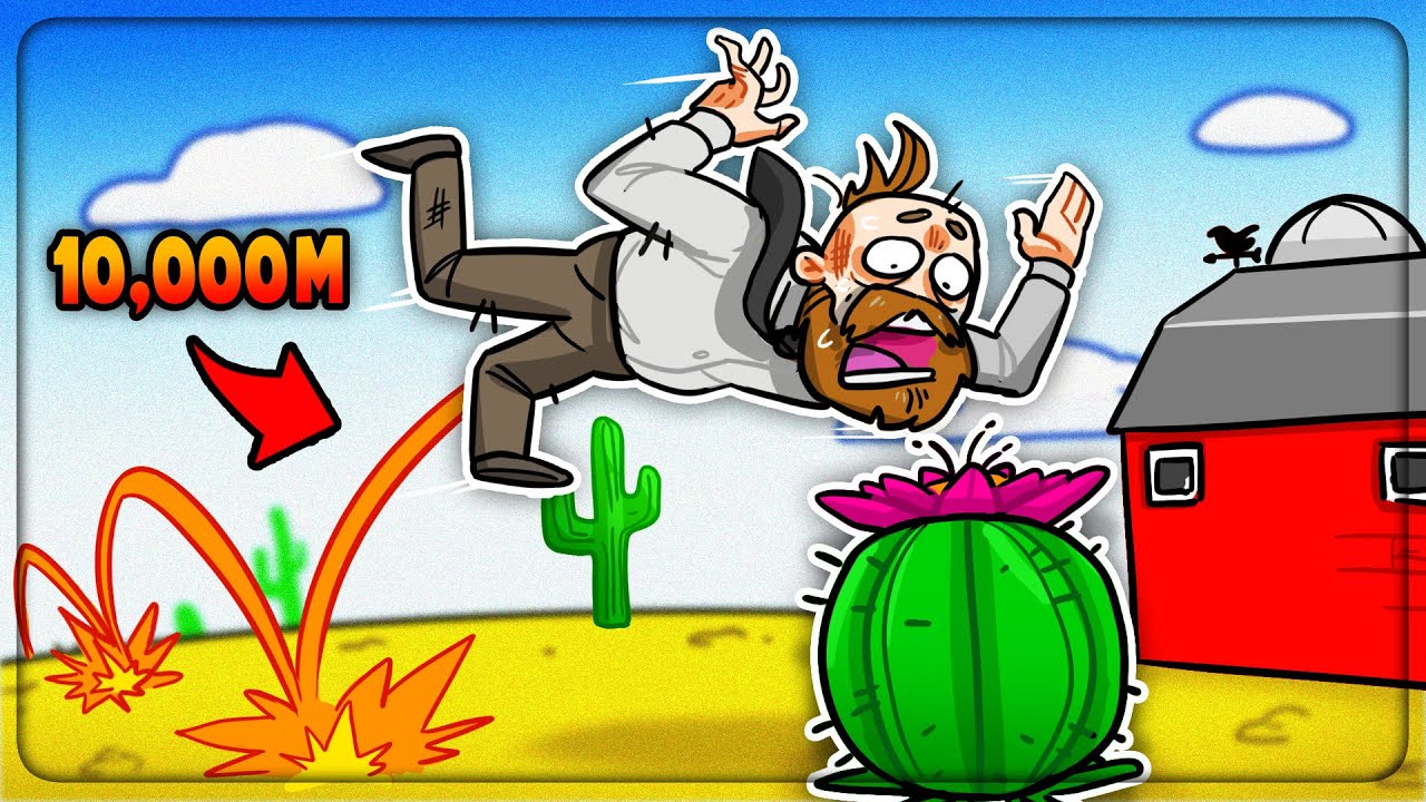 I Launched a Man 1000 METERS For PROFIT
