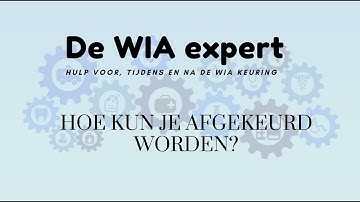 Hoe kun je afgekeurd worden