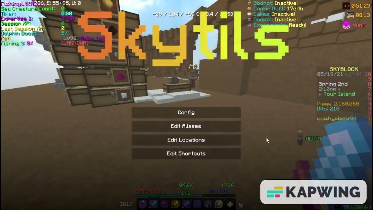 Skytils showcase and download hypixel skyblock youtube