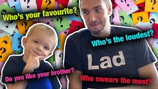 Asking my SON questions you're too afraid to ask kids 😱💬