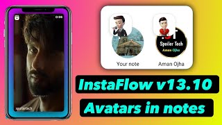 Famous InstaFlow v13.10 Tutorial | Avatars in Notes | Full iOS Instagram | iPhone Instagram 2023 Profile