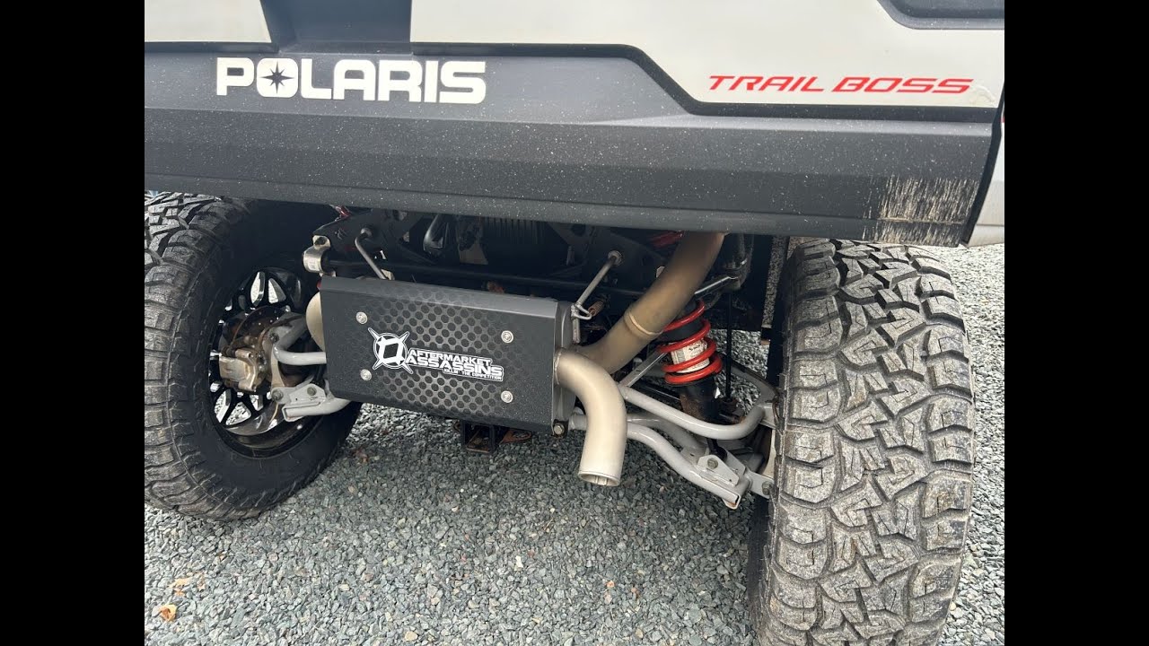 AA Ranger XP 1000 Dual Suppressor Exhaust Decibel Test - YouTube