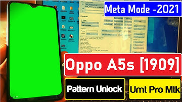 OPPO A5S PATTERN UNLOCK UMT 2021 ( CPH1909 ) || OPPO A5S PATTERN PASSWORD UNLOCK UMT PRO 100% UNLOCK