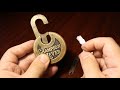 padlock Сhampion 6 levers Антикварный замок