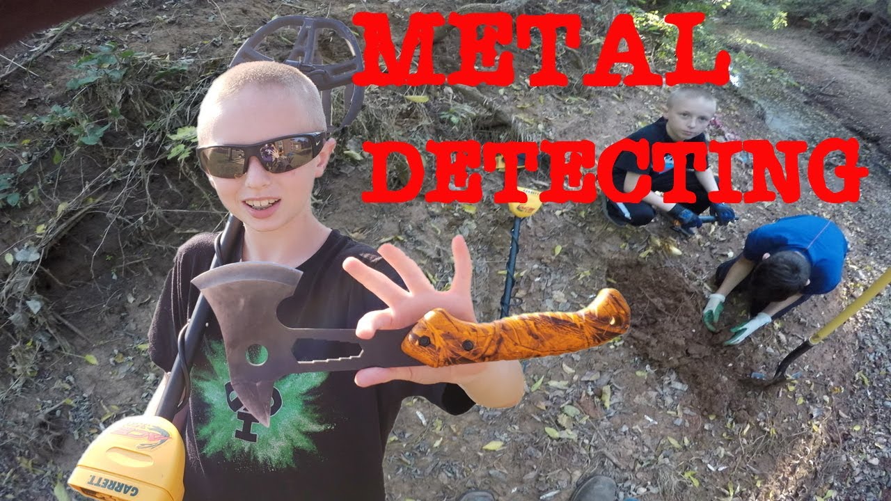 I found THIS metal detecting in the woods! - YouTube