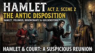 Hamlet Act 2 Scene 2 Analysis | The Antic Disposition & Suspicious Reunion