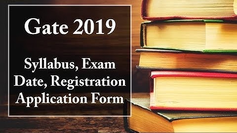 GATE 2019 ONLINE FORM FILLUP PROCESS || How to Fill GATE 2019 Online Form Step by Step Process