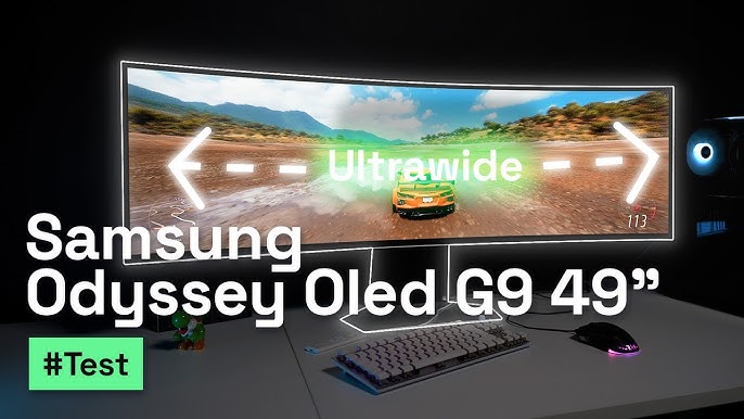 Test du Samsung Odyssey G9 : l'écran gaming 49 pouces à dalle