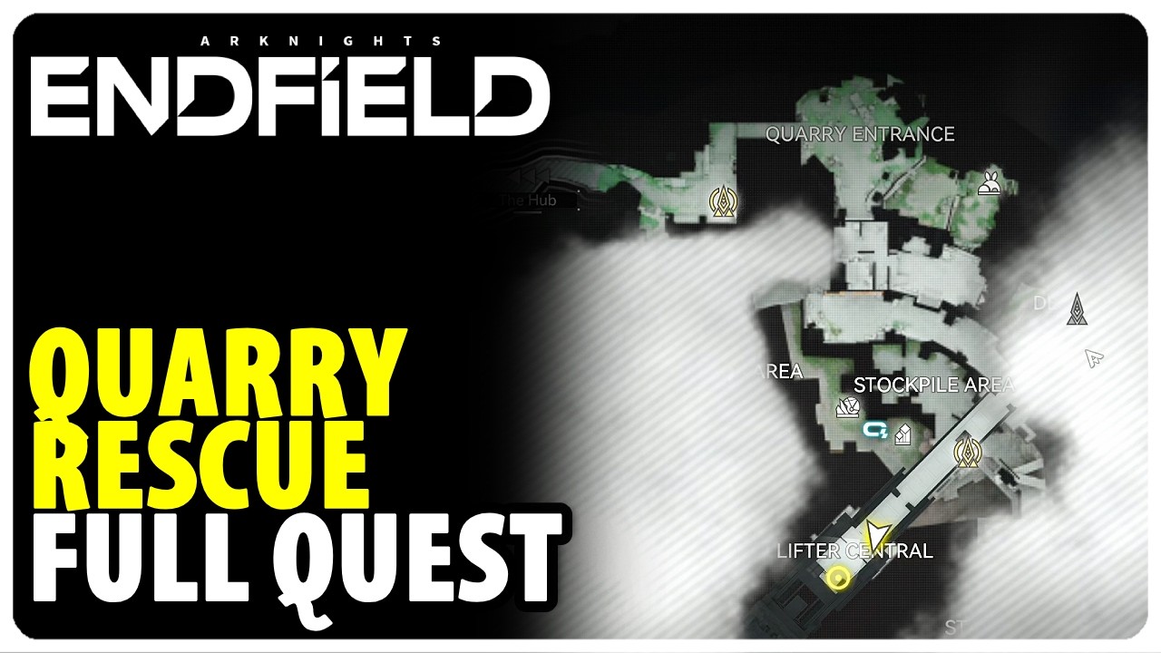 Quarry Rescue - Full Quest Walkthrough | Arknights Endfield