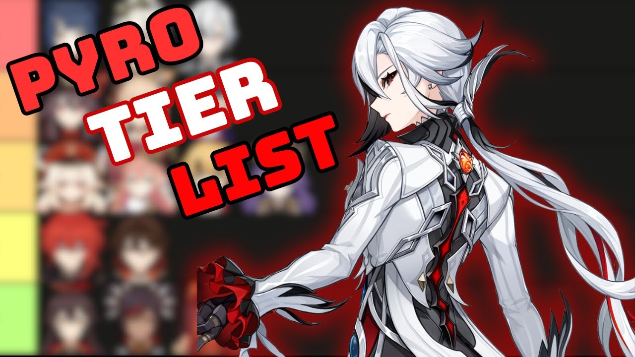 Pyro Tier List BEFORE Arlecchino's release - YouTube