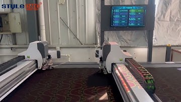 STYLECNC Digital Leather Cutting Machine with Projector Nesting
