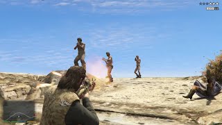 GTA 5 RDE 4.0.2 - Mount Chiliad Massacre + Ten Star Escape