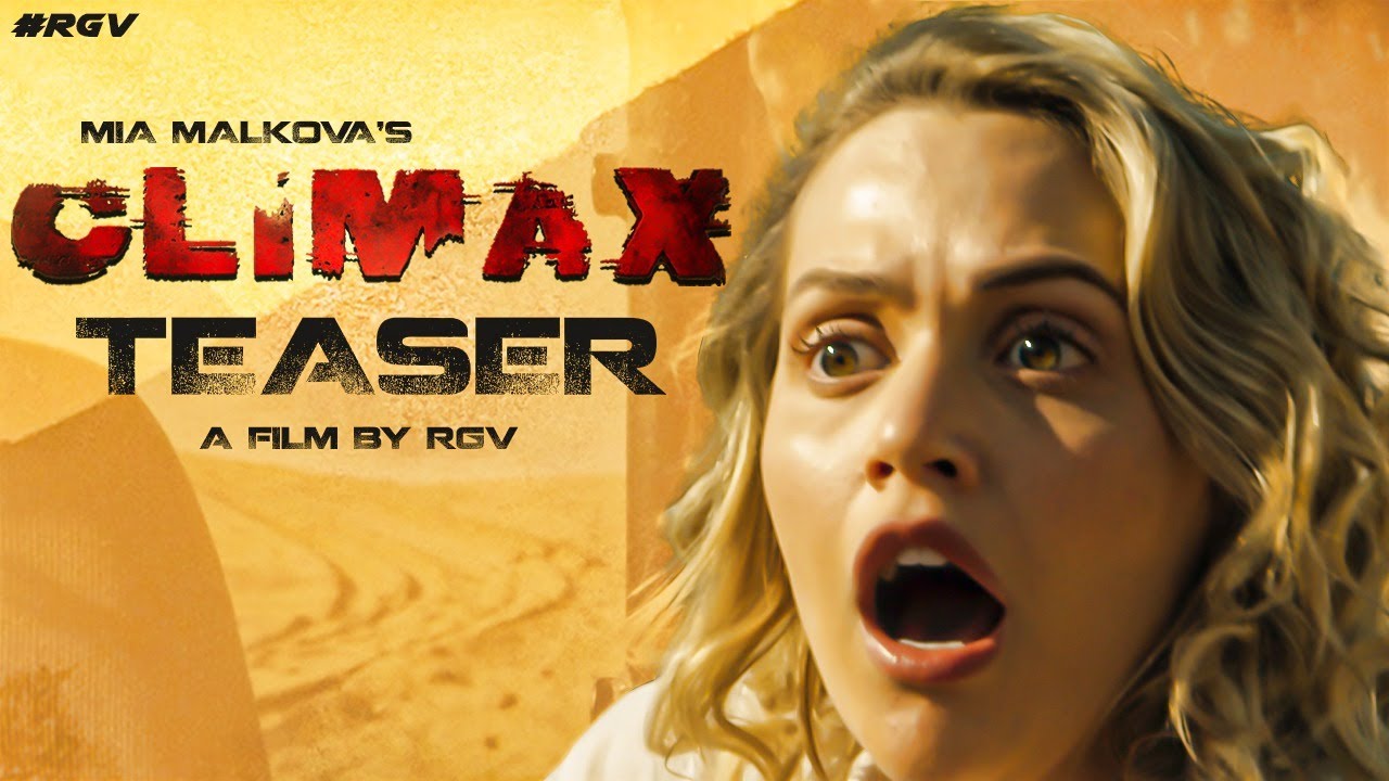 Porn Star Mia Malkova SHINES In The Teaser Of Ram Gopal Varma's Climax!