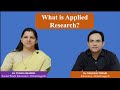 What is applied research concept features examples applied research in social work i ugcnet