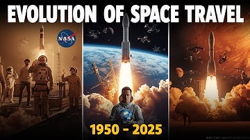 Evolution of Space Travel (1950–2025) — From Rockets to Mars Mission