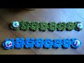 Konektor masker rajut motif bunga | Salva orejas a crochet