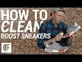 HOW TO CLEAN BOOST SNEAKERS