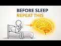 👉 Repeat This Before Sleep — Reset Your Mind