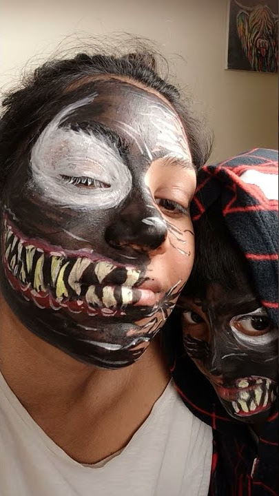 Venom face painting | Face painting| SNAZAROO