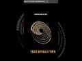 spiral text in Adobe illustrator ✨#shorts #youtubeshorts #trending #viral