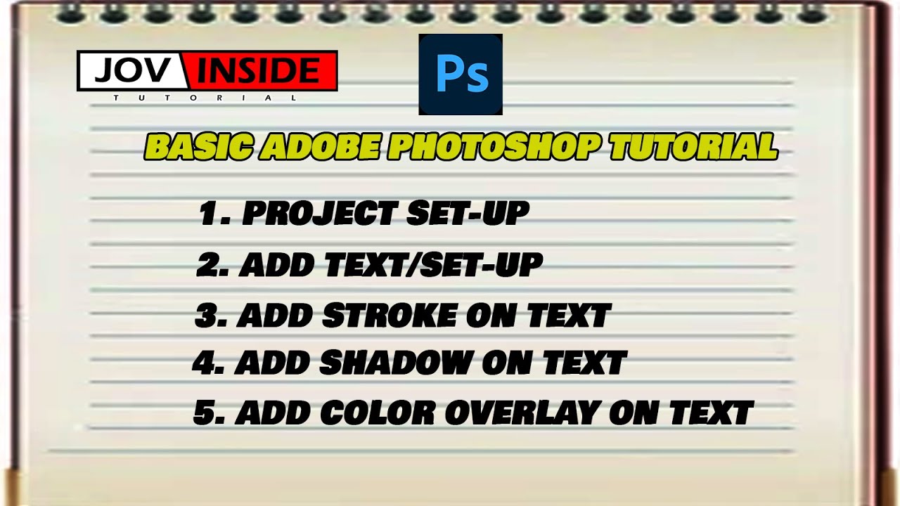 Start New Project in Adobe Photoshop (Tagalog) - YouTube