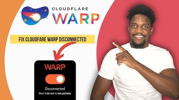 How To Fix Cloudflare Warp Disconnected (2024)